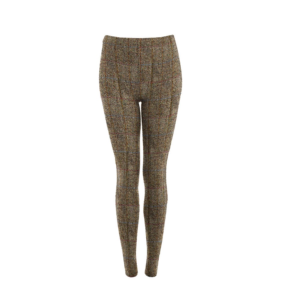BRAND NEW* Chocolate Tweed Leggings in Ultra Matt Fabric - Foxy