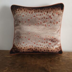 Brown Trout Cushion - one of a kind
