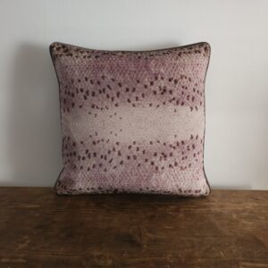 Rainbow Trout Velvet Cushion - one of a kind