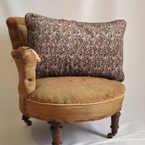Hen Pheasant 40 x 60 cm  piped cushion cover - Velvet - LAST ONE