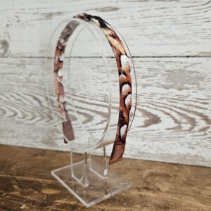 Brand New Slimline Cock Pheasant Headband in velvet