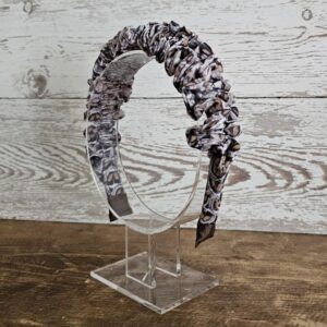 Brand New Scrunched Headband - Hen Pheasant