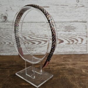 Velvet Moss Tweed Slim Headband