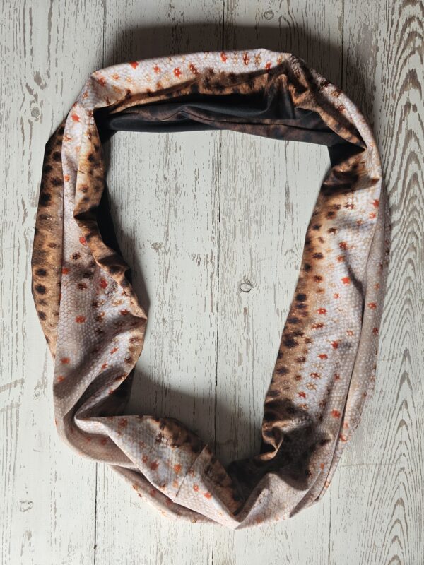 Brown Trout Infinity Scarf - Image 2