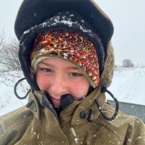 Luxury Velvet Amber Pheasant Headband (with Olive Trim ) 56-58cm