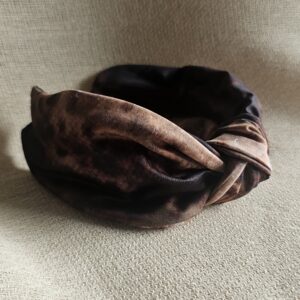 Knotted Headband - Brown Trout - ONE OF A KIND