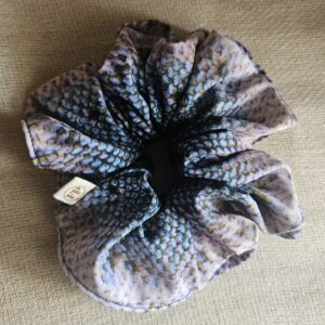 Foxy Pheasant Scrunchie - Atlantic Salmon